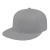 Custom Flexfit Full Fabric Performance Cap - Silver