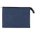 Custom Heathered Reusable 3-Pocket EVA Pouch - Blue