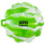 Custom Popper Ball - Green Swirl