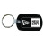 Custom Standard Key Fob - Black