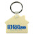 Custom House Key Fob - Beige