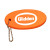 Custom Float Rite Key Chain - Neon Orange