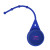 Custom Halcyon Round Lip Balm with Lanyard - Blue