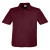 Burgundy Men's Fusion ChromaSoft Embroidered Pique Polo Shirt