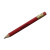 Custom Hex Golf Pencils with Erasers - Red