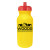 Custom 20 oz. Value Cycle Bottle with Push 'n Pull Cap - Yellow