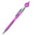 Custom Mood Fun Guy Pen - Purple to Pink