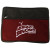 Custom Double Zipper Accessory Bag - Red