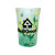 Custom 17 oz. Confetti Stadium Cup - Green/Yellow