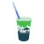 Custom Mood 17 oz. Stadium Cup/Straw/Lid Set - Green to Blue