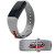 Custom Full Color Activity Tracker Wristband 2.0 - Gray