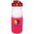 Custom Full Color Mood 20 Oz. Cycle Bottle With Flip Top Cap - Frost/Red