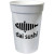  White Custom Logo Smooth Stadium Cups | 17 oz Customized Smooth Stadium Cup | Custom Stadium Cups for Tailgating