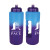Custom Mood 32 oz. Grip Bottle with Push 'n Pull Cap - Blue to Purple