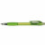 Custom Mardi Gras Grip Pen with Blue Ink - Translucent Green