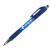 Custom Mardi Gras Grip Pen with Black Ink - Translucent Blue