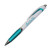 Custom White Crest Grip Pen - Light Blue