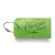 Custom Leeman Venezia Sightseer Luggage Tag - Lime Green