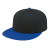 Custom Flexfit Full Fabric Performance Cap - Black/Royal