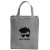 Custom Large Non Woven Grocery Tote - Gray