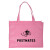 Custom Standard Non Woven Tote - Pink