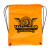 Custom Drawstring Backpack - Orange