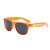 Custom Translucent Sunglasses - Translucent Orange
