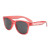 Custom Translucent Sunglasses - Translucent Red