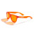 Custom Mood Color Eyeglasses - Orange