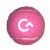 Custom Fido's Dog Ball - Pink