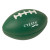 Custom 3" Football Stress Reliever - Hunter Green