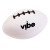 Custom 3" Football Stress Reliever - White