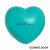 Custom Heart Stress Reliever - Teal