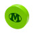Custom Hockey Puck Stress Reliever - Lime Green