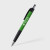 Custom Mardi Gras Comfort Click Pen - Green