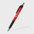 Custom Mardi Gras Comfort Click Pen - Red