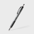 Custom Mateo Stylus Writing Pen - Charcoal Gray