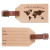 Custom Wooden Luggage Tag - Tag Shape