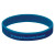 Custom Quick Turn Pad Printed Wristband - Blue 