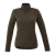 Custom Women's Tremblant Sweater Knit Full Zip Jacket with Thumb Holes - Loden Heather