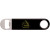 Custom Color-Wrapped Classic Paddle Bottle Opener - Black