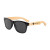 Custom Black Frame Bamboo Iconic Sunglasses