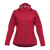 Custom Women's Index Waterproof Softshell Rain Jacket with Hood - Vintage Red