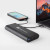 Custom Voyager, 25,000 mAh Laptop Charging Power Bank - Built-In Cables - In use