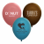 Custom 9" USA Fashion Opaque Latex Balloon with Logo Imprint