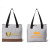 Custom Asher 12-Can Cooler Tote Bag - Gray