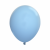 Custom 9" Metallic Latex Balloons - Sky Blue