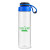 Custom 25oz Tubular Tritan Water Bottle - Reflex Blue