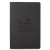Custom Thermo PU Stitch-Bound Meeting Journal - Black