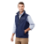 Custom Men's WARLOW Waterproof Softshell Vest - Vintage Navy